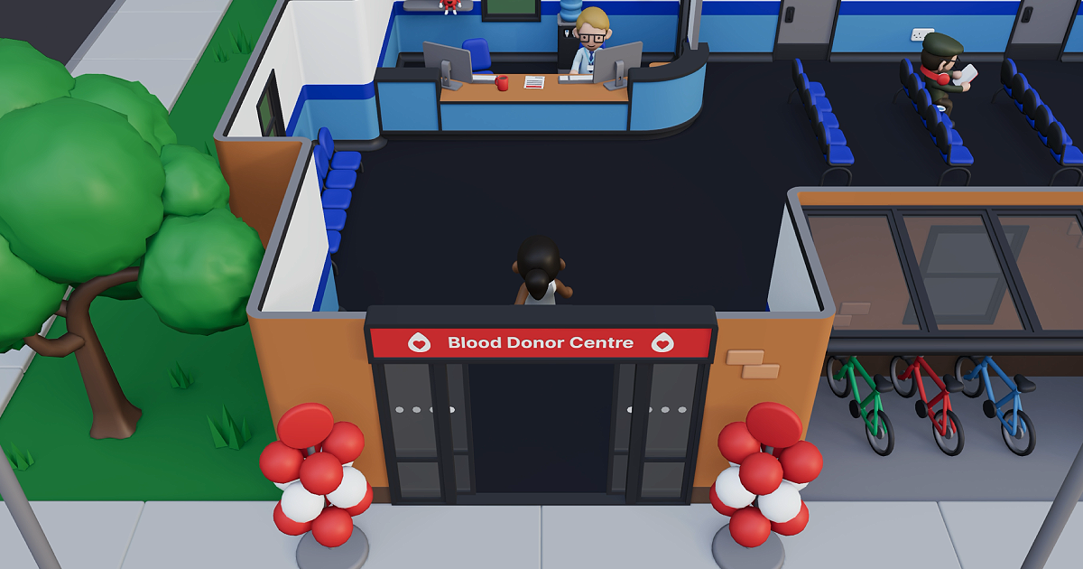 Blood Donation interactive 3D experience